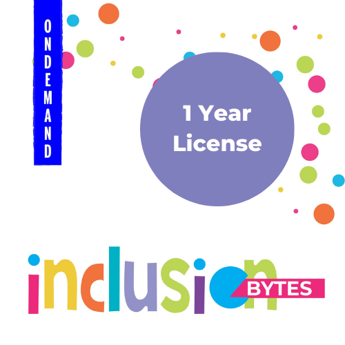 Inclusion-Bytes 1 Year License