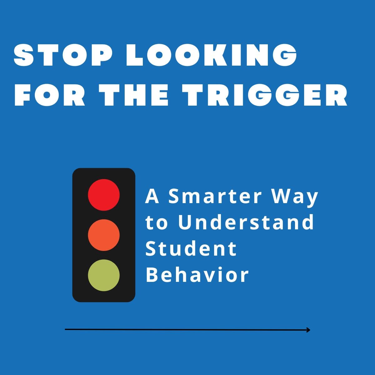 Stop Looking for the Trigger